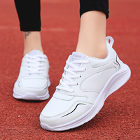Chaussures d'été décontractées légères pour femmes, élégantes et tendance, à lacets, avec semelle intérieure en EVA et PVC, doublure en mousse