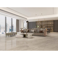 Carreaux de sol en céramique de luxe à surface émaillée, antidérapants, épaisseur 9 mm, design moderne, texture imitation pierre, garantie 5 ans, pour salle de bain