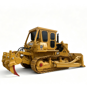 Bulldozer Usado CAT D7G-1, Topadora Original Caterpillar D7G con Ripper para Construcción - Product Image 1