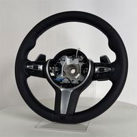 Volant de direction en cuir de style rond classique en gros pour BMW 550D/328M