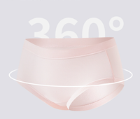 Sous-vêtements en modal pour femmes sexy, culotte respirante sans couture, sensation de peau nue, douce, confortable et hautement extensible et respirante