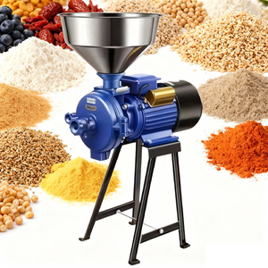 Moulin à céréales commercial 3500W et broyeur humide/sec, capacité 60kg/h, 220V, garantie 1 an pour restaurants et hôtels - Product Image 4