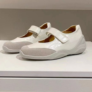 Xinzirain Sneakers <span class=keywords><strong>da</strong></span> Ballerina personalizzate <span class=keywords><strong>da</strong></span> donna con punta rotonda Outdoor Casual con suola morbida e spessa Design leggero per balletto Mary Jane - Product Image 2