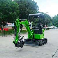 Penjualan Terbaik mesin lithium listrik baru 2 ton hidrolik perayap mini ekskavator listrik untuk dijual