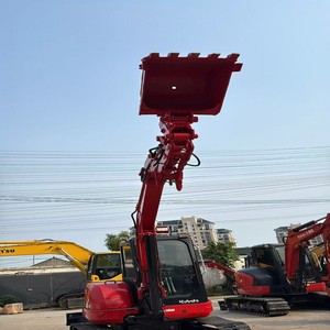 Mini-excavatrice d'occasion certifiée EPA pour U55-4, 5 tonnes, avec moteur, boîte de vitesses et moteur électrique - Modèle 2016, puissance 37 kW - Product Image 2