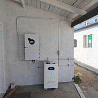 Système de stockage d'énergie domestique modulaire LiFePO4 10kWh 15kWh 16kWh 20kWh avec BMS intelligent, 6500 cycles et stock américain disponible dès maintenant