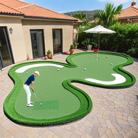 Golf professionnel putting green gazon artificiel réaliste intérieur extérieur Golf putting tapis de pratique pour l'entraînement au swing