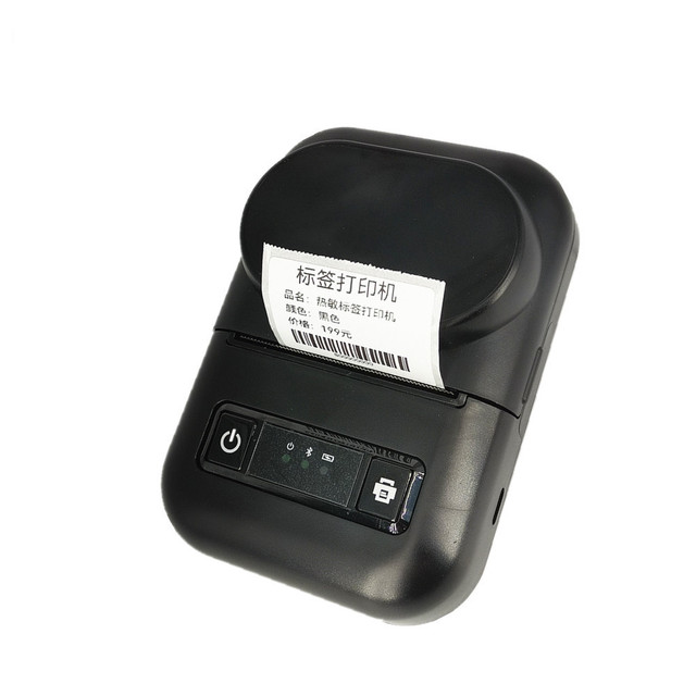 Premium 58mm Wireless Barcode Label Printing Portable Bt Thermal Printer Withfor Mobile Retail Warehouse Shipping Use