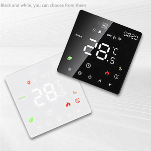 <span class=keywords><strong>Thermostat</strong></span> intelligent WiFi Tuya pour <span class=keywords><strong>chauffage</strong></span> au sol électrique Écran couleur Contrôleur de température électrique Moderne pour hôtels et maisons - Product Image 3