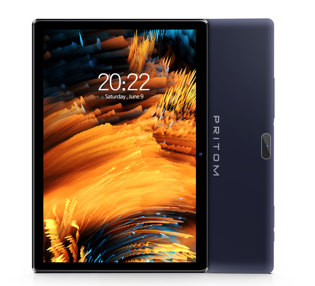 Pritom M10 Tablet Android 10.1 Inch 3G Phone Tablets 4GB+64GB 1280*800 IPS 2.0+8.0MP 6000mAh Long Last Battery Tablet Android Pc