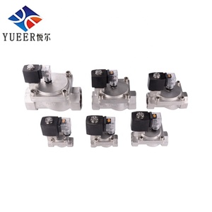 工厂定制耐高压DC24V 304不锈钢先导电磁阀 - Product Image 2