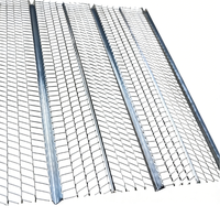 Meilleur prix pour treillis métallique expansé, treillis nervuré pour ciment, treillis nervuré galvanisé de 3/8'' de profondeur pour la construction