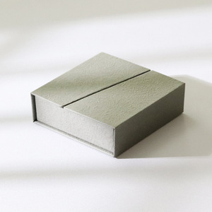 Wholesale Custom Printed Split <b>Gift</b> PE Film Box Special Paper Packaging Craft Necklace Bracelet Ring Jewelry Storage Jewelry Box - Product Image 4