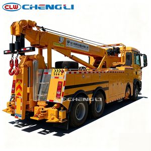 HOWO 8X4 80 tonnes, camion de remorquage lourd, véhicule de récupération super performant pour le secteur minier, la construction et le sauvetage routier - Product Image 2