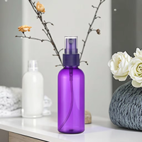 Bouteille de parfum en plastique PET personnalisée 80ml 120ml bouteille de parfum en plastique avec pulvérisateur à brouillard fin