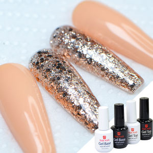 Esmalte de Uñas en Gel, Pintura para Arte de Uñas, <span class=keywords><strong>Manicura</strong></span>, Gel UV Permanente, Capa Base y de Acabado para Uñas Híbridas - Product Image 4