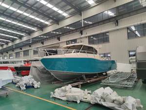 Barco <span class=keywords><strong>de</strong></span> pesca <span class=keywords><strong>de</strong></span> 9,6 <span class=keywords><strong>metros</strong></span>, pesca <span class=keywords><strong>de</strong></span> aluminio <span class=keywords><strong>con</strong></span> cabina cerrada, yate <span class=keywords><strong>de</strong></span> remos, barco fuerte y duradero <span class=keywords><strong>con</strong></span> baño a la venta - Product Image 4