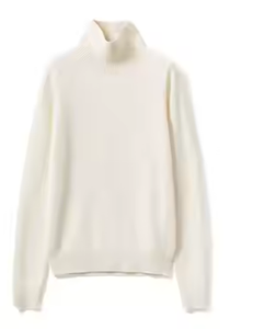 Maglione a collo alto in Cashmere all'ingrosso per le donne Casual modello solido più taglie invernali maglioni - Product Image 5