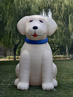 Animaux gonflables géants faits sur commande de ballon de chien de Noël de Offre Spéciale pour la publicité