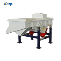 1-10 T/H tamis vibrant linéaire d'argile de machine de tamisage de sable de fonderie de capacité élevée