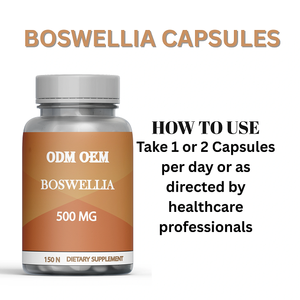 Private Label Boswellia 150 Capsules with Boswellia Serrata and Boswellia Carterii OEM Bulk <b>Herbal</b> <b>Supplement</b> - Product Image 3