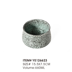 Grosir Pabrik mangkuk makanan hewan peliharaan keramik Stoneware desainer kualitas tinggi mangkuk piring kucing makan anjing lucu kapasitas tinggi - Product Image 2