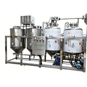 Pequeña <span class=keywords><strong>planta</strong></span> de refinación de aceite comestible/equipo de máquina de refinación de aceite comestible - Product Image 3