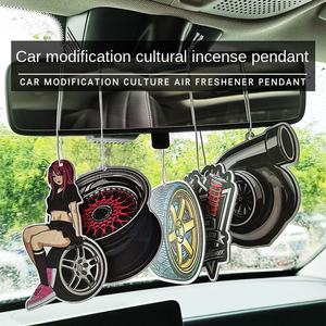 Ambientador para Auto JDM Racer, Aroma Oceánico, Papel de Algodón, Aroma Duradero, No Requiere Electricidad - Product Image 2