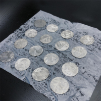 Rare et cher de haute qualité cadran rond plat météorite naturelle pour montres-bracelets
