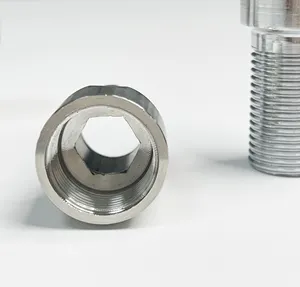 Aluminium Roestvrijstalen Plug Pin Hex Schroef Custom Custom Cnc Machinale Onderdelen Metaaldraaiende Fabriek Chengshuo Hardware