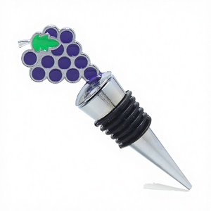 Bouchon de bouteille de vin réutilisable en métal argenté ChenXusheng avec design creux pour la conservation du vin rouge - Product Image 2