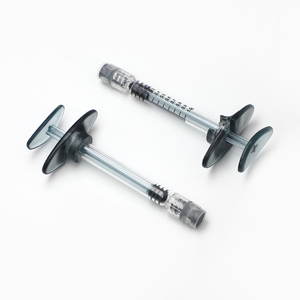 Emballage individuel sous blister, seringue en verre de 10 ml (10 <span class=keywords><strong>cc</strong></span>) d'acide hyaluronique avec poignée ergonomique - Product Image 3