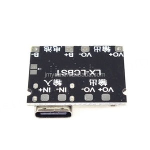 บอร์ดเพิ่มแรงดันไฟฟ้า 3.7V เป็น 5V 9V สำหรับมัลติมิเตอร์  ปรับแต่งได้ ใช้กับแบตเตอรี่ลิเธียม 18650  พร้อมฟังก์ชั่นชาร์จและจ่ายไฟ  โมดูลปรับค่าได้ 2A - Product Image 3