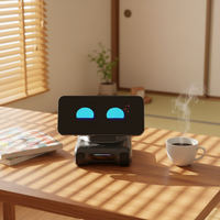 Emotionaler KI-Haustier-Begleiter-Roboterhund ChatGPT Smart Toy Touchscreen Android 15 Sprach- und Gestensteuerung Gesichtserkennung 10W