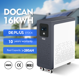 EU DDP Magazyn Energii 51.2V 314AH Sunwoda Grade a 200A Hektary Grid Smart BMS Stainless Steel Solar Pack 16KWH 15kw - Product Image 1