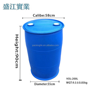 ถังพลาสติก HDPE ขนาด 55 แกลลอน เกรดอาหาร รีไซเคิลได้ สำหรับบรรจุภัณฑ์โลจิสติกส์ - Product Image 4