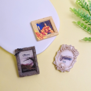 100 Piezas de Mini Marcos de Fotos Vintage de Resina para Decoración de Pared, Mesa, Manualidades, Exhibición de Joyería, Decoración con Marcos de Fotos - Product Image 4