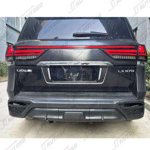 ชุดตัวเครื่องแปลงภายนอกรถยนต์สำหรับ <span class=keywords><strong>Lexus</strong></span> LX570 2008-2018อัพเกรดเป็น2024 LX600กันชนหน้าไฟท้าย - Product Image 5