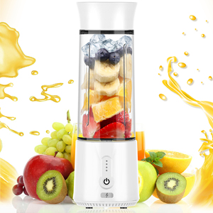 Meilleures ventes - Blender portable sans fil de grande taille en Tritan sans BPA, 500 ml, 7,4 V, smoothie personnel, six lames, blender portable - Product Image 4