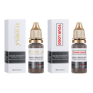Pigmento <span class=keywords><strong>de</strong></span> <span class=keywords><strong>Tatuaje</strong></span> Semipermanente SUOMILA, Personalizado OEM, con Materia Prima Alemana, para Cejas, Ojos y Labios - Product Image 1