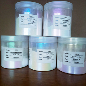 Cosmetics Chameleon White Pigment Color Shift Mica Powder Chameleon Mica Powder Chameleon Pigment