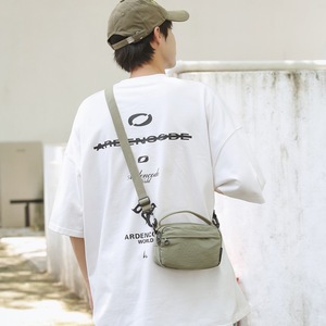 Sac bandoulière unisexe/couple, nouvelle collection, léger, mini carré, décontracté, style japonais, en nylon, fermeture éclair, 2026 - Product Image 1