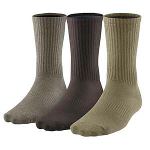 Wholesale Khaki Winter Jungle Anti Fungal Sport Thick Cushion Cotton Crew Men <strong>Boot</strong> Army Green <strong>Socks</strong> - Product Image 3