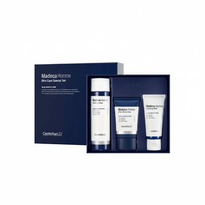 Centellian24 Medeca Homme Ensemble de soins de la peau de haute qualité pour hommes 2pcs Pack spécial (150mL Toner 50mL Crème après-rasage 50mL Nettoyant - Product Image 2