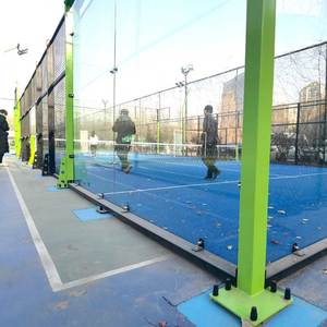 अनुकूलित आउटडोर प्रीफैब्रिकेटेड टेनिस कोर्ट बड़े खेल आयोजन पैडल टेनिस कोर्ट बड़े मॉड्यूलर तंबू के साथ - Product Image 3