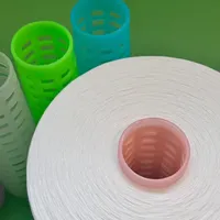 Fil à coudre en polyester 100% de haute qualité, 42/2, semi-terne, résistant aux hautes températures, pour broderie au point de croix, vente en gros en Chine