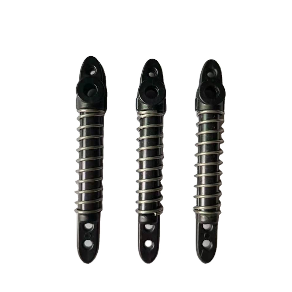 High tension electric fence accessories terminal spring Insulator/tensioner for stainless post/bar/rod