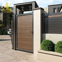 ZHONGLIAN – panneau de clôture vertical en aluminium à base d'eau, panneau de clôture en fluorocarbone, noir