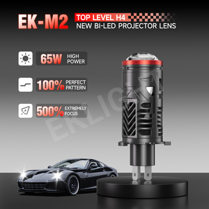 Venta caliente Mini Led H4 faro 65W lente Led mejor que Bi Led proyector lente 3,0 <span class=keywords><strong>para</strong></span> coche camión motocicletas faro - Product Image 2