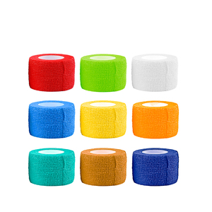 Custom Logo Waterproof Self-Adhesive Non Woven Elastic Cohesive Bandage 10Cm Vet <b>Wrap</b> CE Certified - Product Image 3